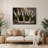 Vegetables Salsify Brown Metal Wall Art-1417400450