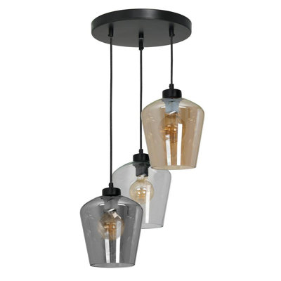 Brayston 3 - Light Cluster Pendant