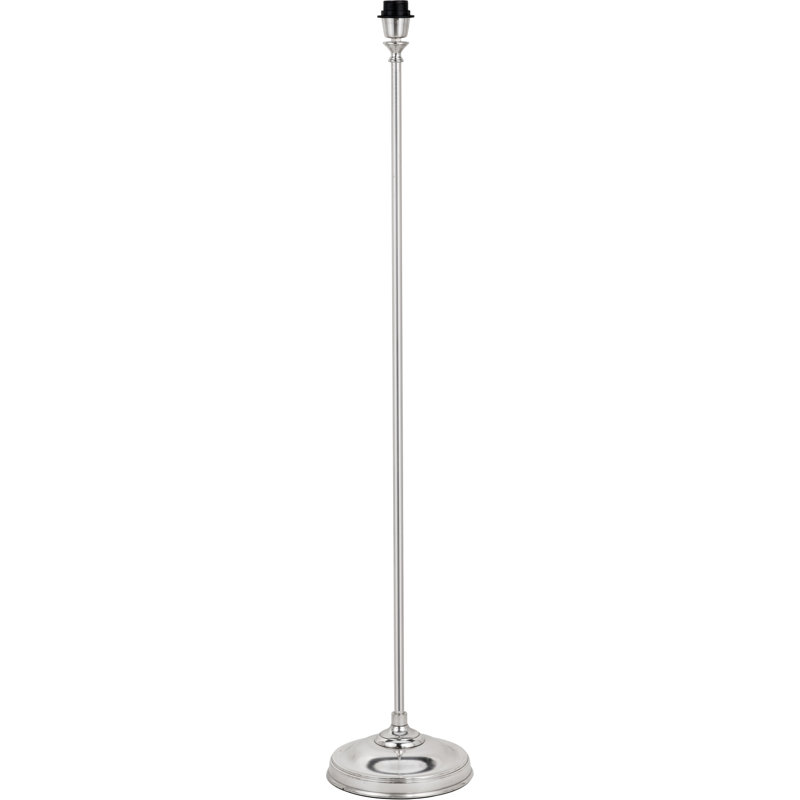 Dellie 123cm Chrome Traditional Floor Lamp