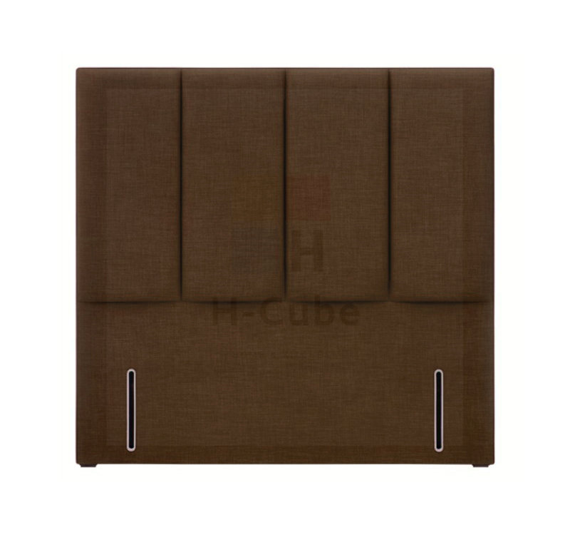 Upholstered Headboard, Kingsize (5'), Brown