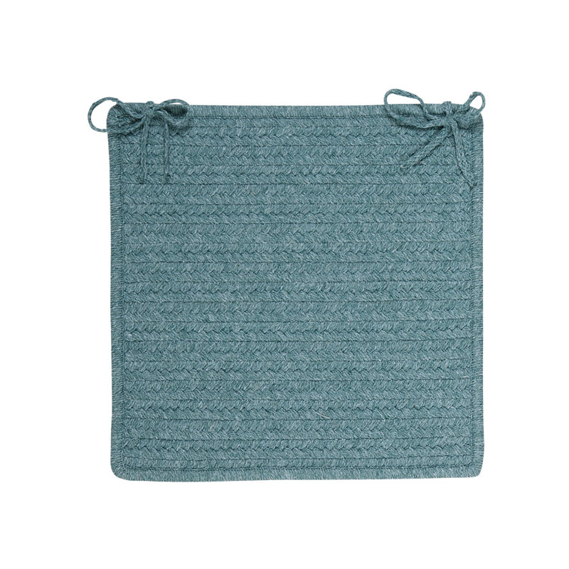 Coussin de chaise Mcclary, Bleu sarcelle