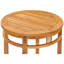 Bauman Solid Teak Wood Bar Table, 38 inch-635902467