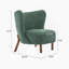 Fauteuil d'appoint rembourré Bella-1421997447