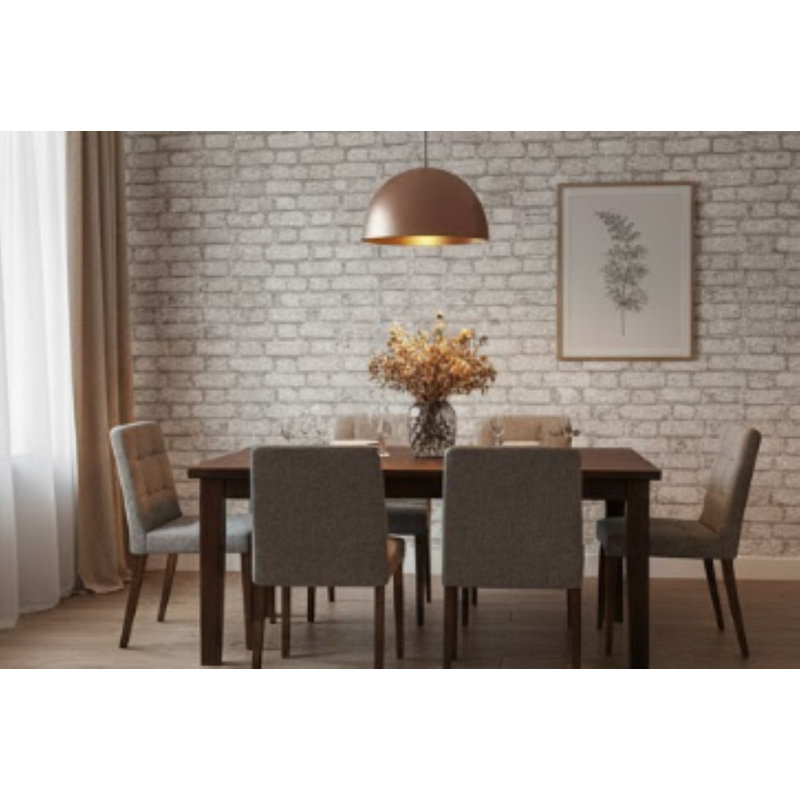 Pre-Pasted Wallpaper Roll, Gray
