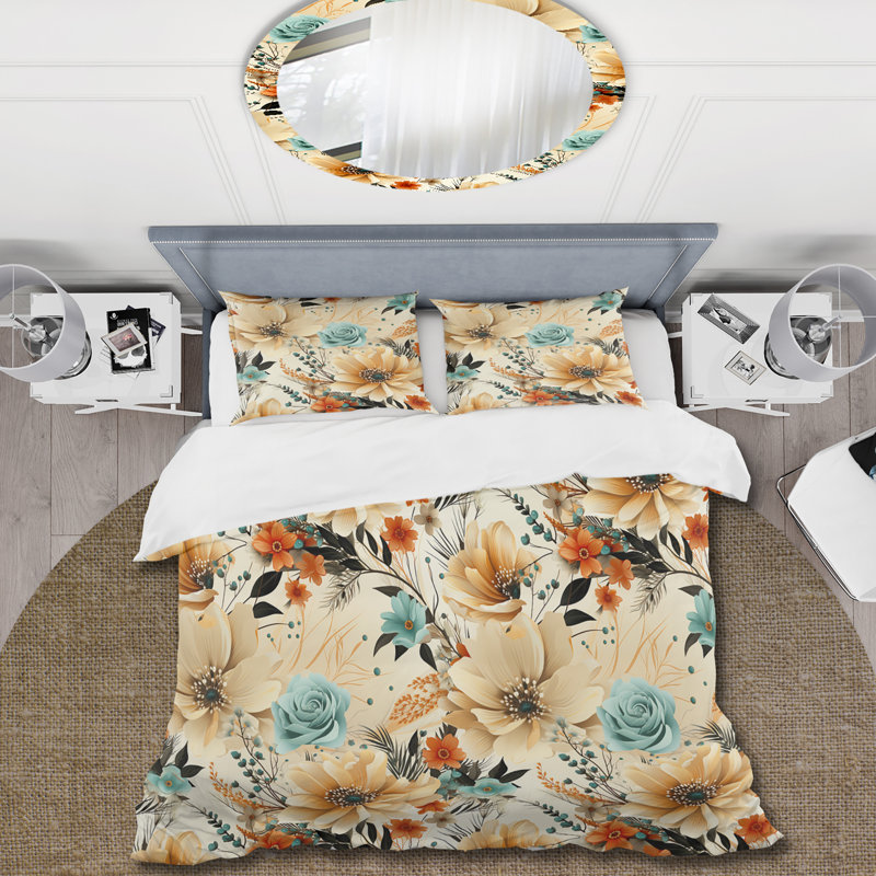 Ensemble de housse de couette Vintage Gypsy Boho, Housse de couette pour très grand lit et 2 très