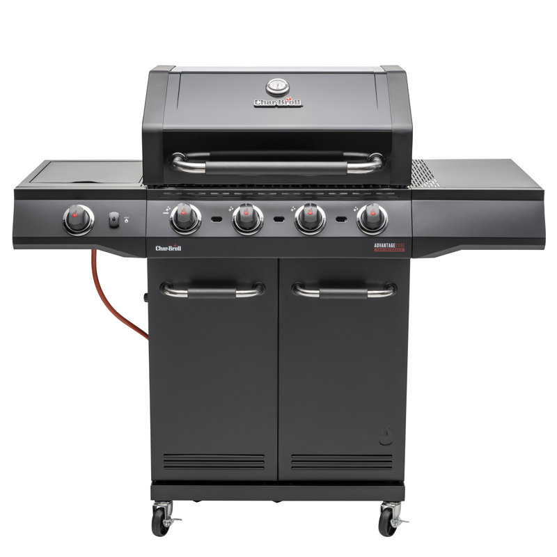 Char-Broil Advantage CORE 4 Burner Gas Grill | TRU‑Infrared Technology | Side Burner