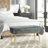 Collada Velvet Upholstered Bench-491114763