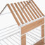 Lit mezzanine en métal avec fenêtre de toit-959739526