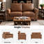  Causeuse en similicuir Carter-2028863985