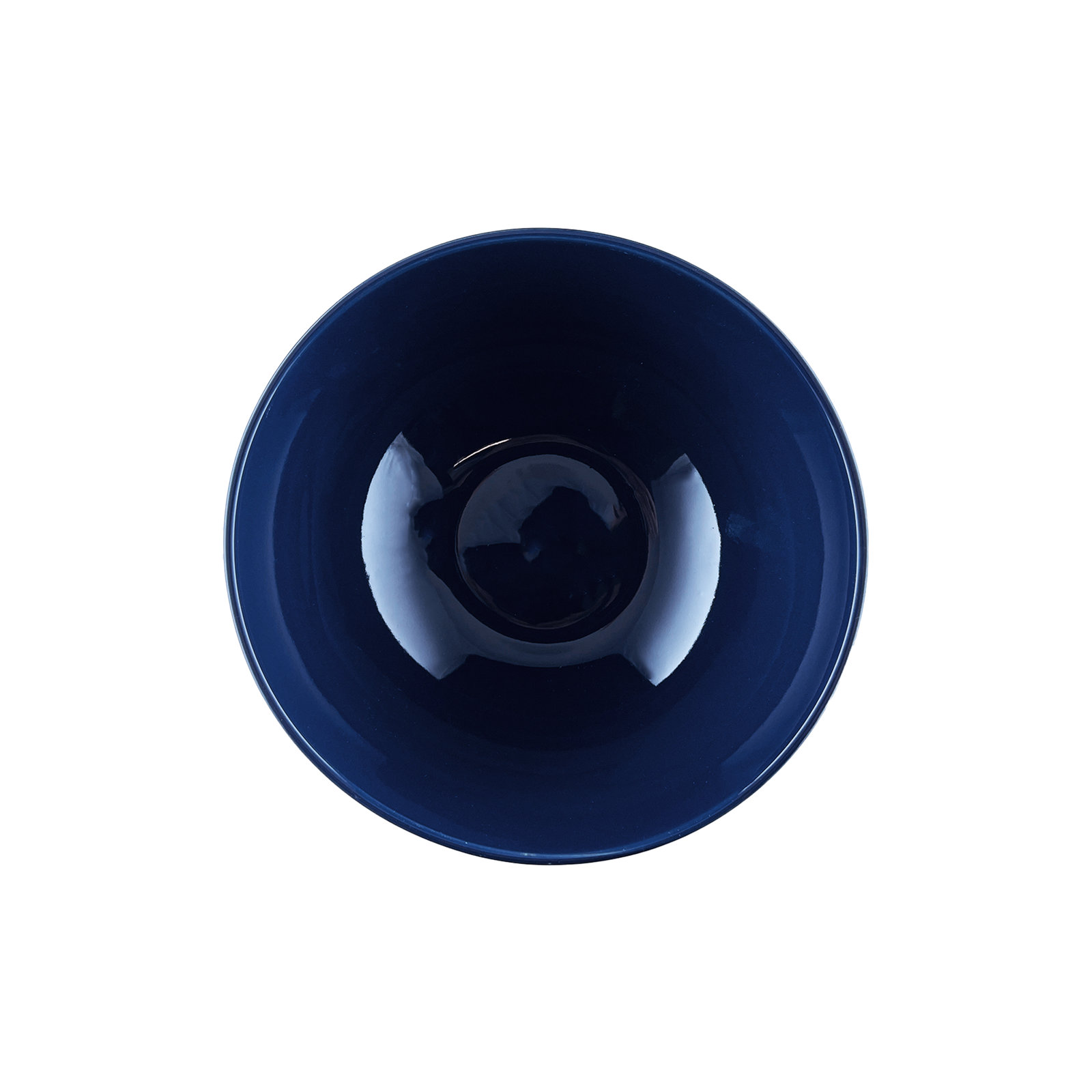 Shell Bisque Porcelain Cereal Bowl, Indigo