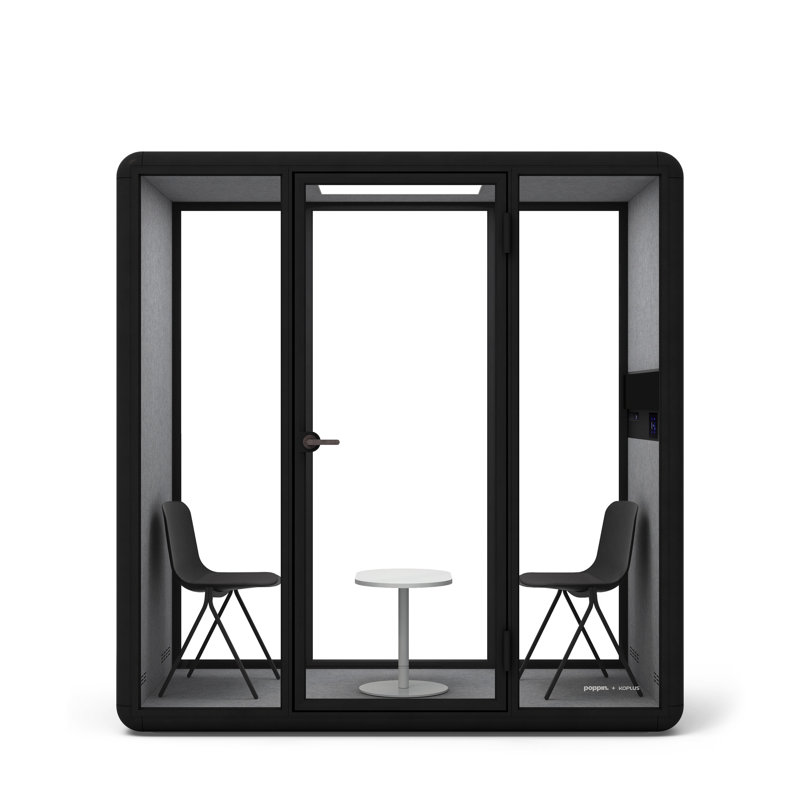 Key Side Chairs, Tucker Side Table Set, Black