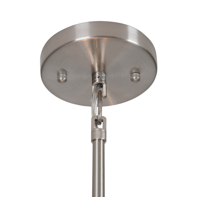 Lustree tambour 5 lumières Shanlee, Rouge piment