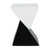 Plateau blanc / base noire est en rupture de stock