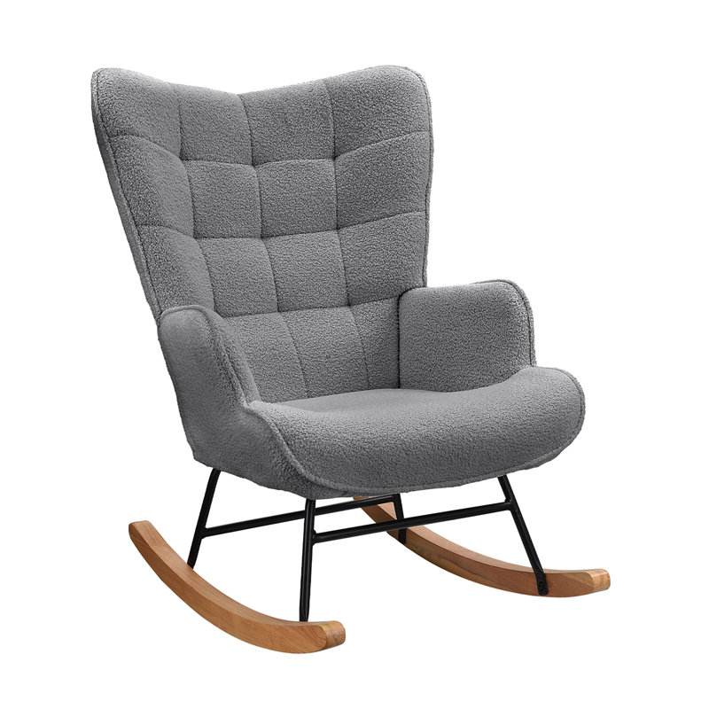 Rocking Chair, Dark Grey