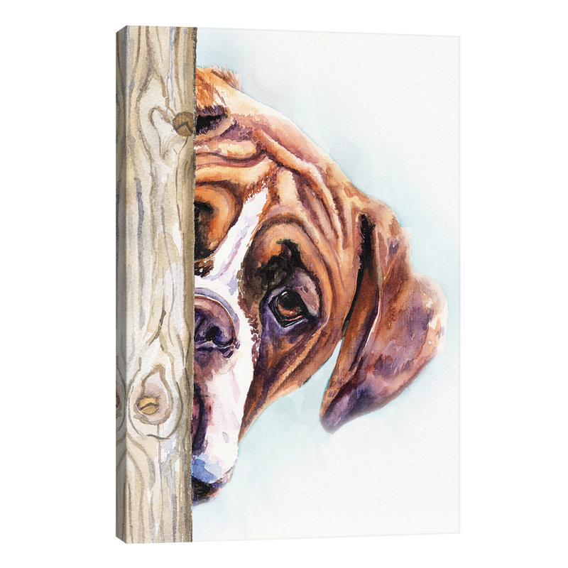 Hide And Seek II by George Dyachenko - Painting on Canvas, 66.04 cm H x 45.72 cm W x 1.91 cm D, No Frame
