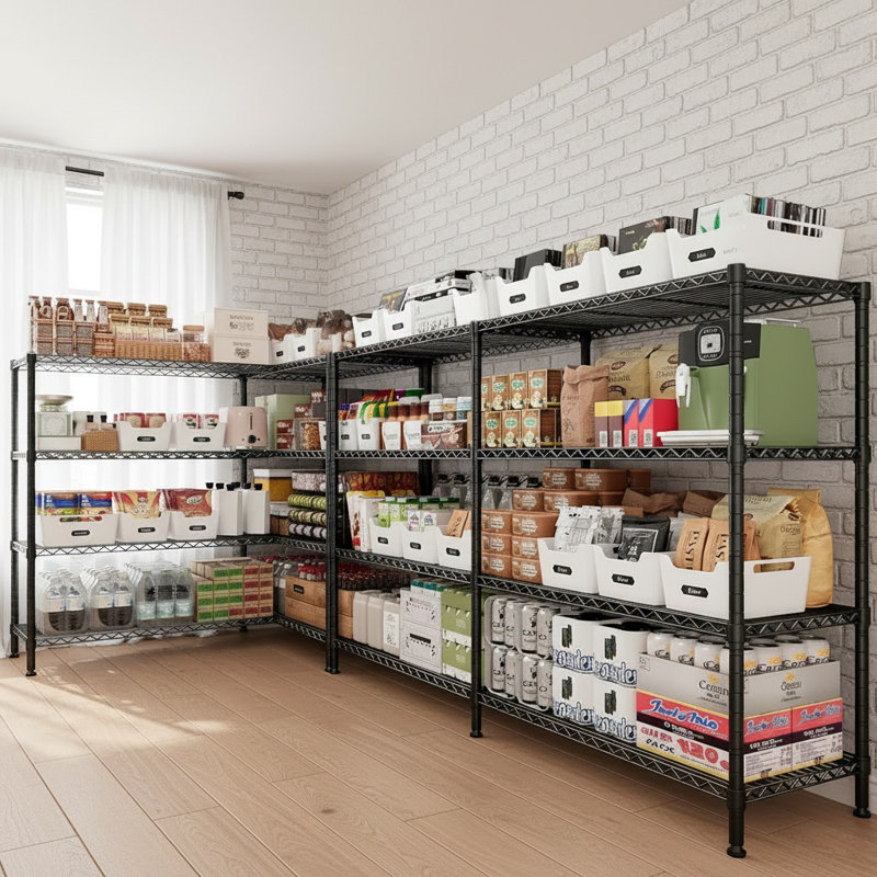 Yelena 180cm W Metal Shelving Unit