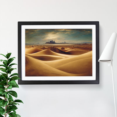 A Splendorous Desert - Single Picture Frame Print
