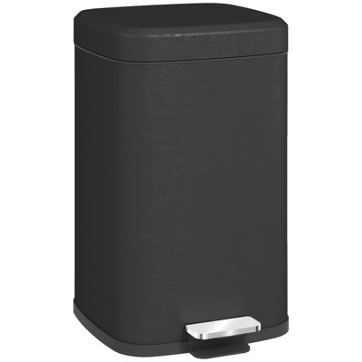 Santara Pedal Bin Kitchen Rubbish Bin Soft-Close Lid