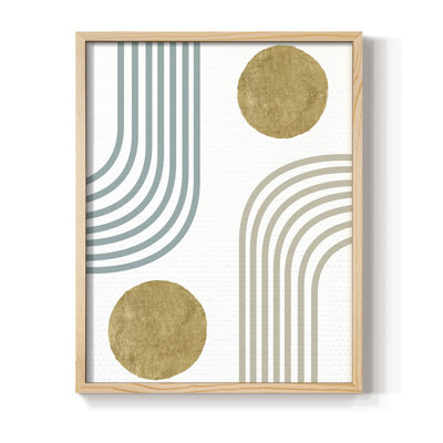 Millennium Arches Framed Print - Solid Wood