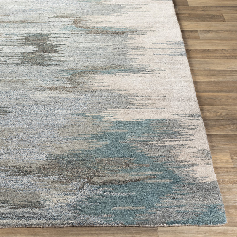 Rochdale Hand Tufted Geometric Indoor Rug, Rectangle 8' x 10'