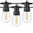Shults 48' Outdoor LED 15 - Bulb Standard String Light (End to End Connectable)