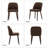 Upholstered Solid Wood Dining Chair-839576308