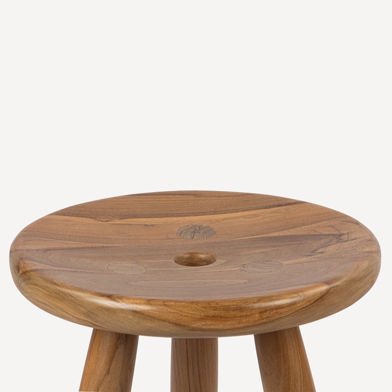14 in. W Teak Shower Bench
