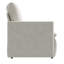 Canapé-lit convertible beige de 70,9 po avec 21 coussins et une couverture, velours multifonctionnel pour lit confortable, espace pour la chambre à coucher,-1147572302
