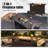 Jalice Steel Propane Outdoor Fire Pit Table-2008636821