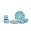 Crow Canyon Enamelware Splatter 16 Piece Dinnerware Set-2012651604