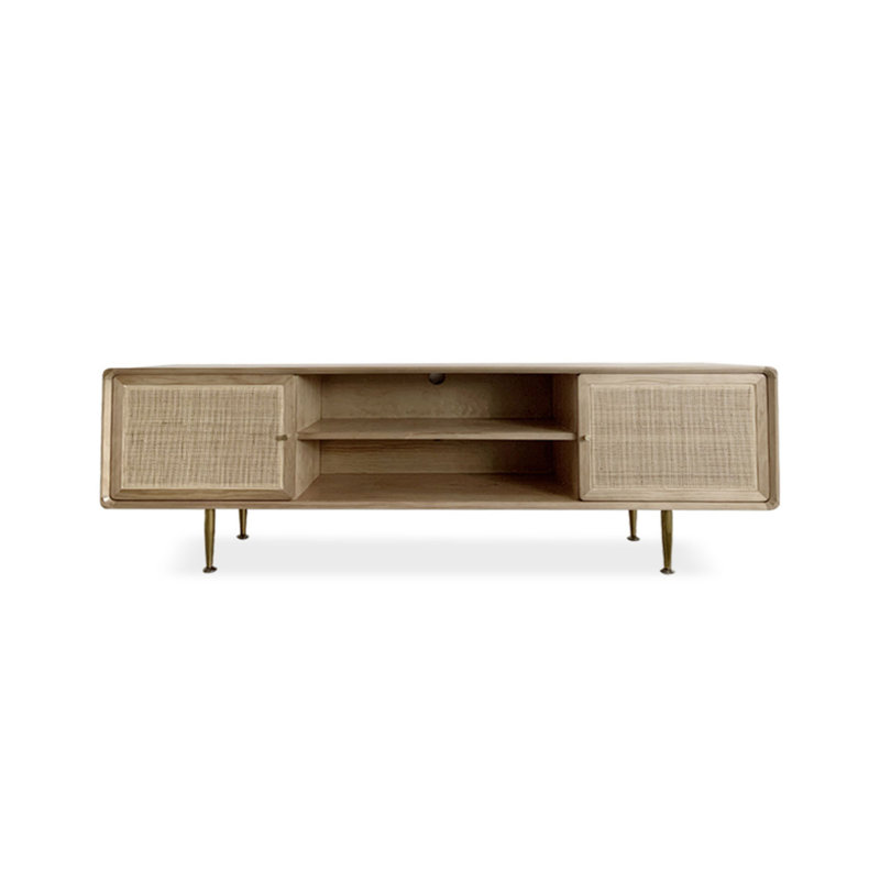 Meuble télé Burwood, H 23,62 po x L 59,06 po x l 15,75 po