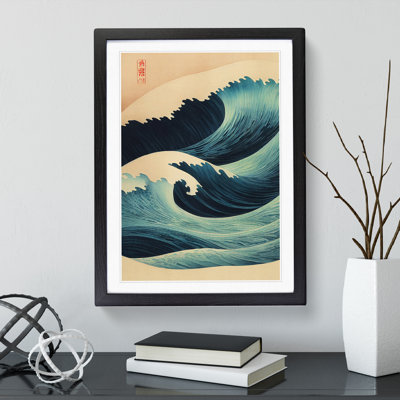 Traditional Japanese Wave No.7 - Wall Art