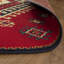 Tapis noir / ivoire / rouge à motif géométrique Padillo-1755727709-1827462979