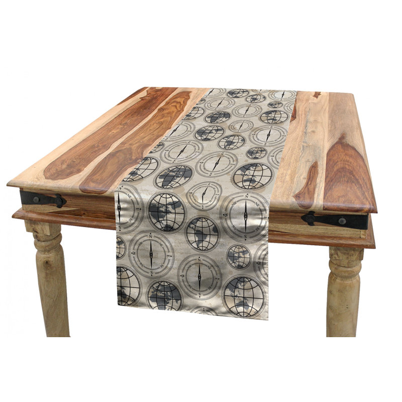 Compass Table Runner, 120" x 16"