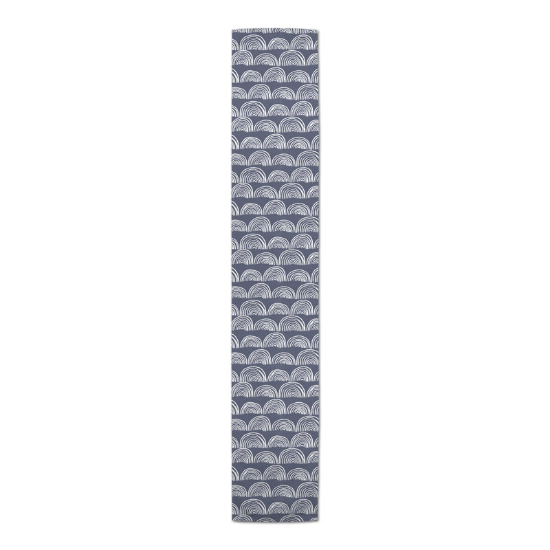 Anavey Rectangle Polyester Table Runner, 72" x 16", Green