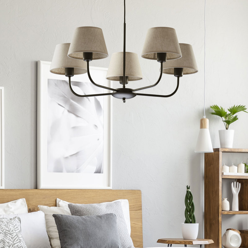 Severt 5 - Light Shaded Chandelier