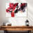 Avery Red Motion Abstract-107679798
