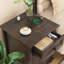  Ensemble de tables de bout Azella avec rangement et prises intégrées pour le salon, la chambre à coucher, le bureau et la table d'appoint à 1 tiroir-844166147