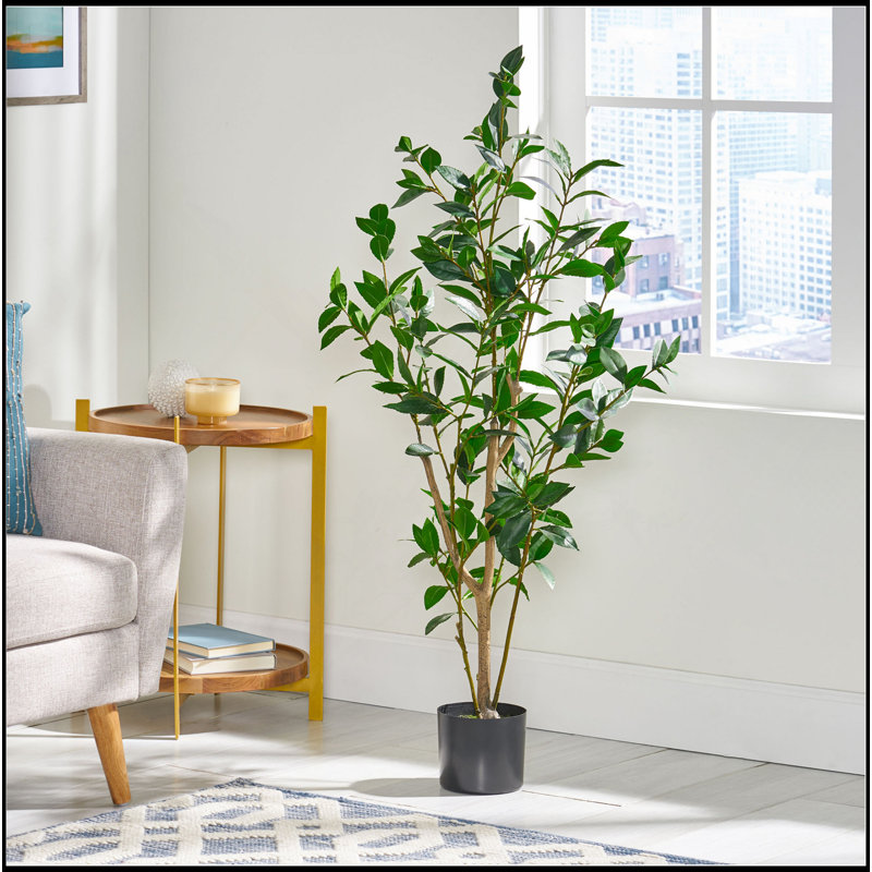 ARTIFICIAL LAUREL TREE, 47" H x 19" W x19" D