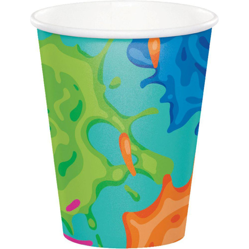 Paint Splatter 9 Oz Cups, 24 ct.