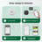 Smart Window Security Cameras With AI Motion Detection, 2K Full Color Night Vision, Emergency Alarm & Cloud Storage