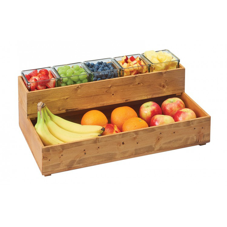 Boîte empilable Madera, H 3,25 po x l 20 po x P 5 po
