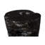 Black Wash Solid Wood Accent Stool