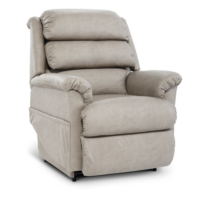 Astor Power Lift Recliner with iClean Fabric and Power Headrest and Lumbar by La-Z-Boy