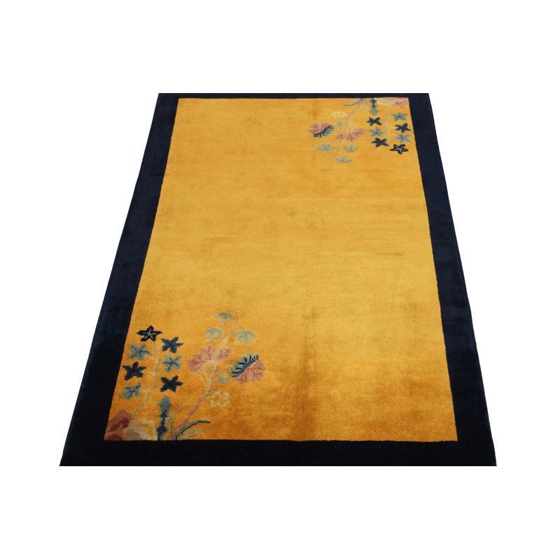One-of-a-Kind 3'1" X 4'10" Hand Knotted Area Rug
