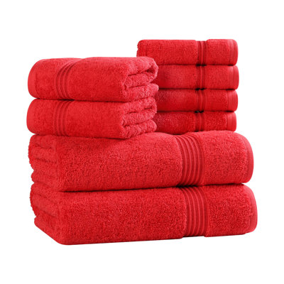 Alexia 8-Piece Egyptian Cotton Towel Set
