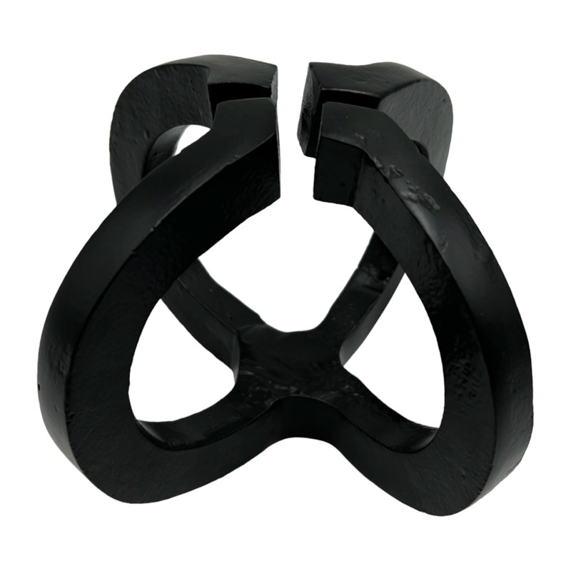 Anusan Abstract Figurines & Sculptures, Black