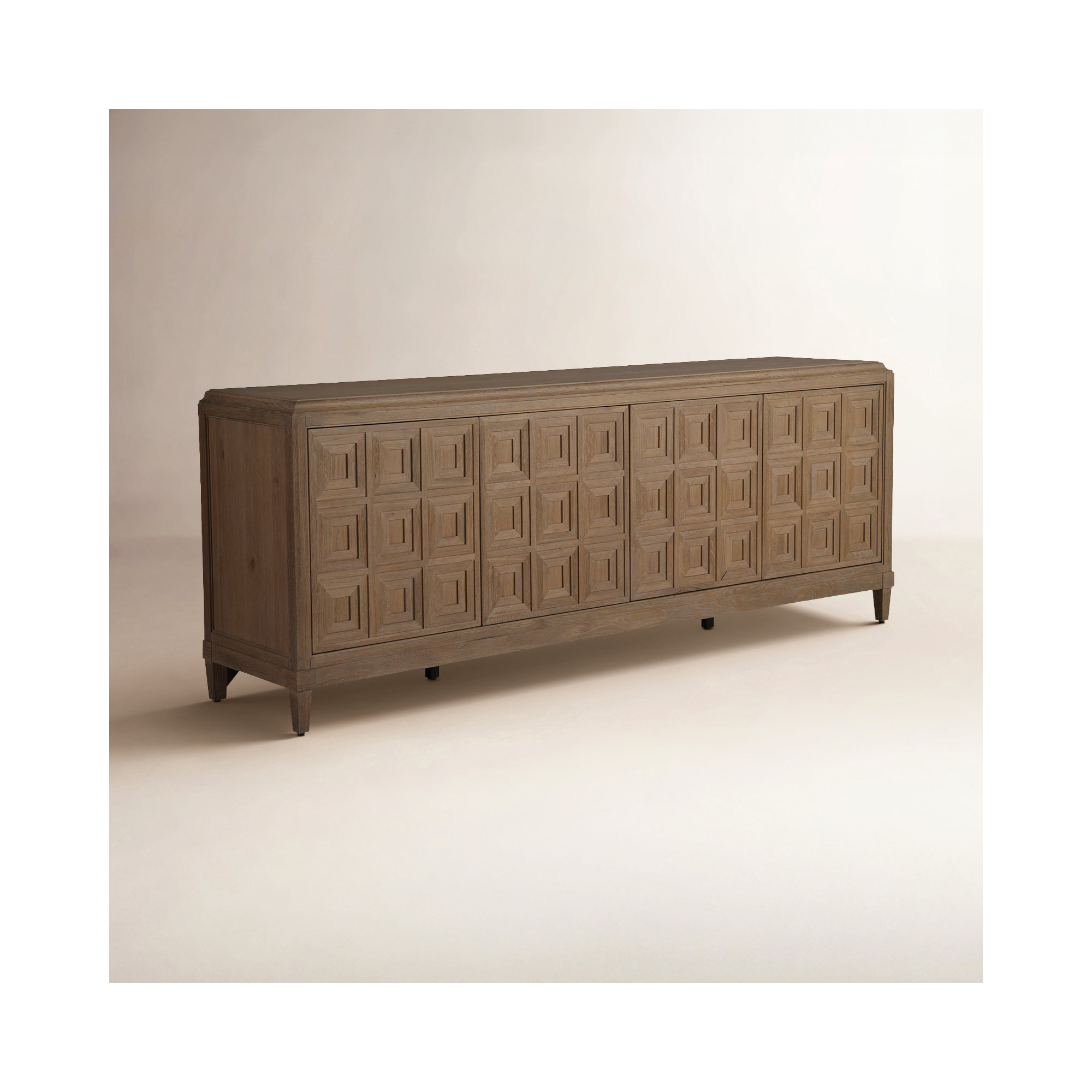 Hayes Entertainment Credenza, Brown