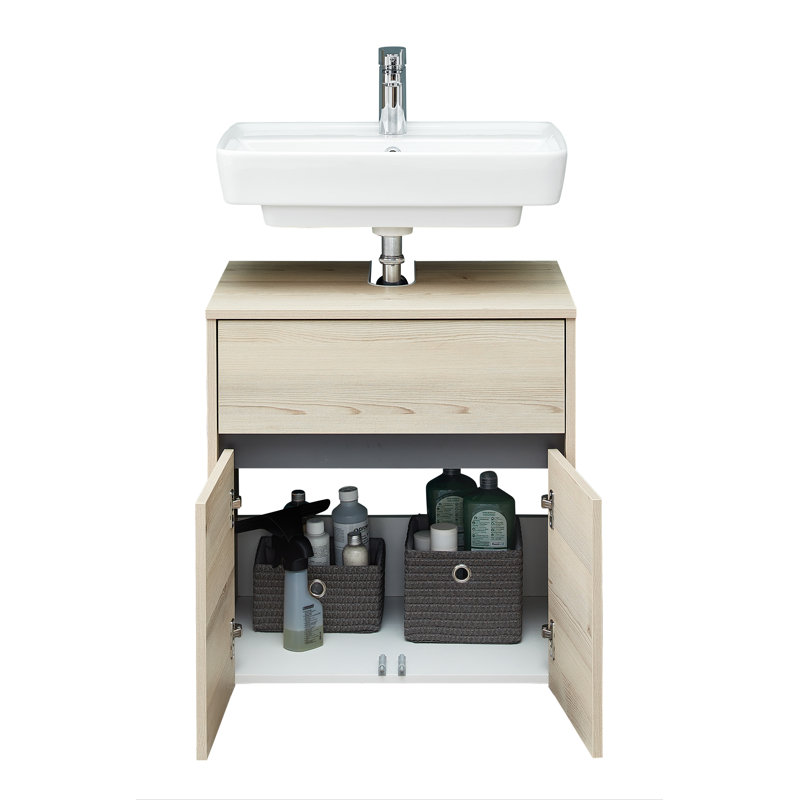60cm Single Bathroom Vanity Base Only