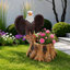 Pot de fleurs d'extérieur pour jardin